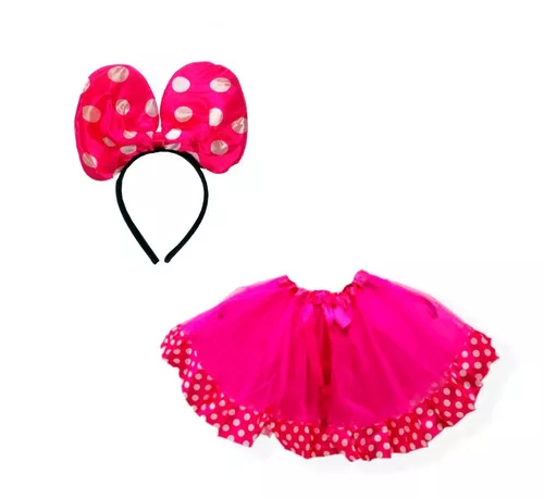 Disfraz Minnie Mouse Para Niñas Importado