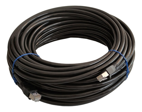 Cable Ethernet Cat 6 Exterior Blindado De 40 Metros Gigabit