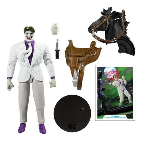 Mcfarlane Dc Build A Batman Horse: Dark Knight Returns-joker