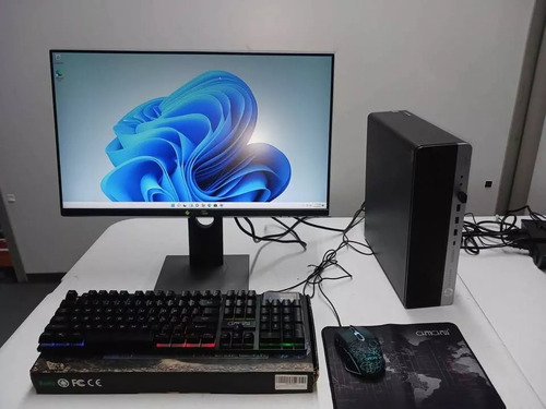 Cpu Completo Hp Sff I7 6ta 16gb Ram 500 Ssd 6th 22puLG Pro! (Reacondicionado)