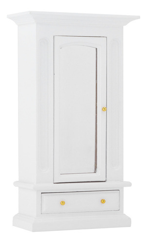 Armario De Madera En Miniatura Mini Furniture 1:12 Con Forma