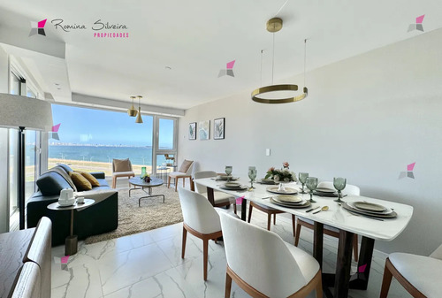 Venta De Apartamento De 3 Dormitorios A Estrenar En Edificio Poseidon Laguna Punta Del Este