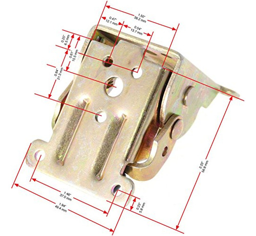Bisagra De Pata De Mesa Con Cierre Plegable, Bisagra Autoblo