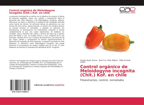 Libro: Control Orgánico Meloidogyne Incognita (chit,) Kof