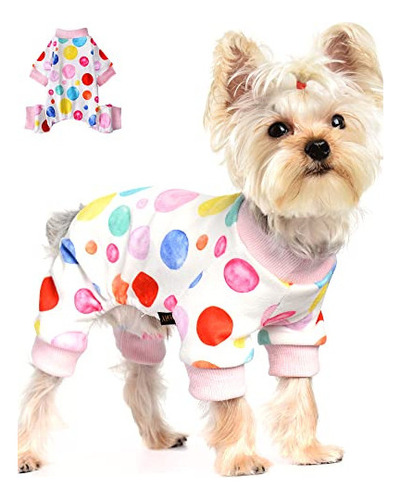 Pijamas Para Perros Pequeños, Suaves Y Elásticos, Ropa De 