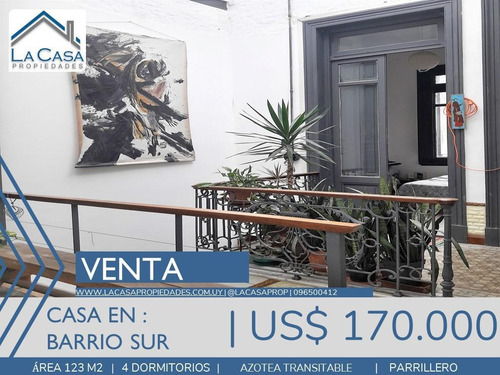 Casa De Altos, 123 M2, Azotea Transitable Con Parrillero