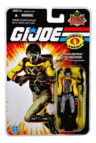 Gi Joe 25 Aniversario Python Carmesi Guardia Elite Trooper F