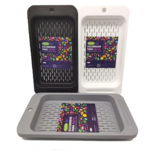 Imagen 3 de 3 de Escurridor Para Bacha Pileta De Cocina Bandeja Multiuso