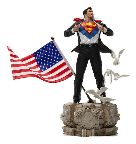 Iron Studios Clark Kent Deluxe Art Scale 1/10 - Dc Comics