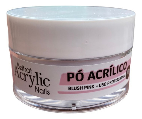 Po Acrilico Blush Pink Beltrat 30g - Acrylic Nails Acrigel