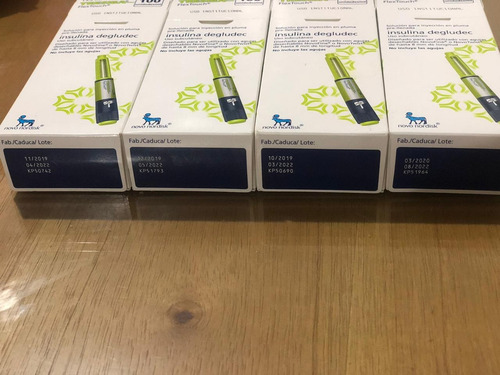Insulina Pen Por 100 Ul Degludec