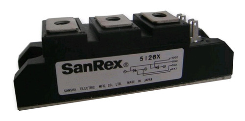 Semipack Sanrex (japon) Tiristor Tiristor 86amp/rms 400v