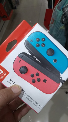 Controle Joy-con Colorido - Para Nintendo Switch - Original