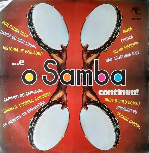 Vinilo E O Samba Continua (xx450