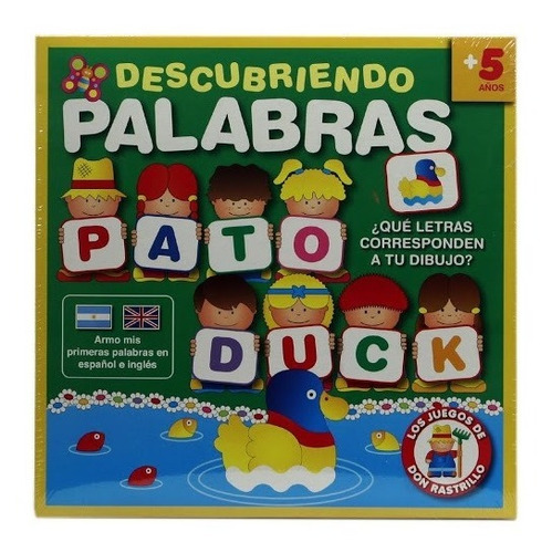 Juego De Mesa Educativo Descubriendo Palabras Ruibal 0478