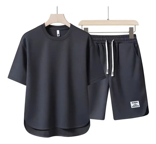 Conjunto Casual De Camiseta Y Pantalones Cortos De Algodón P