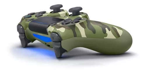 Joystick Sony Playstation Dualshock Ps4 Camuflado Verde