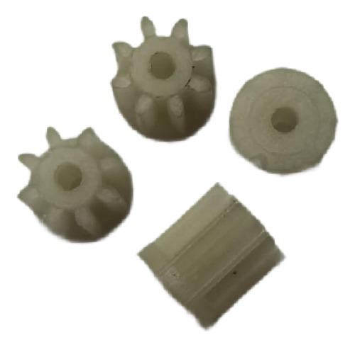 4 Piezas De Engranaje De Motor De 8 Dientes, Engranaje De