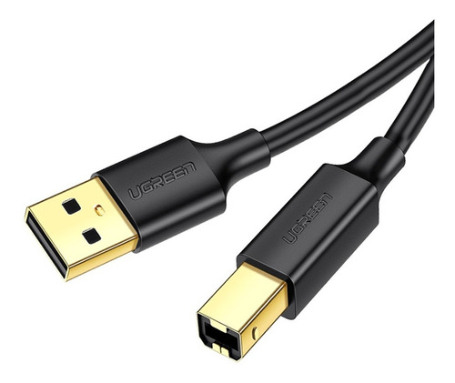 Cabo Impressora Usb 2.0 Ugreen Tipo A Para Tipo B 1metro