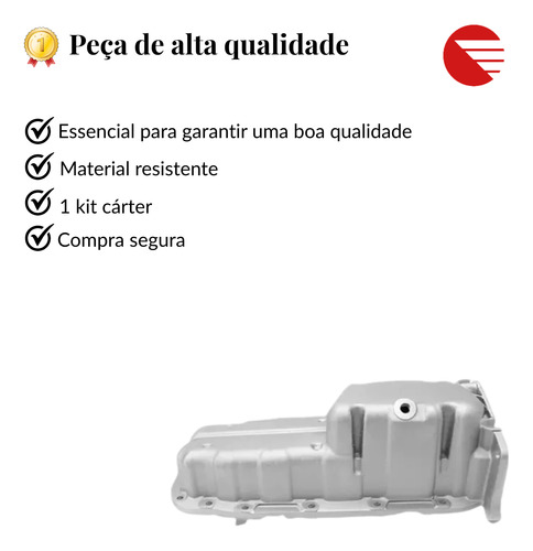 Cárter Corsa Meriva Spin Cobalt +junta + Óleo 15w40 +filtro