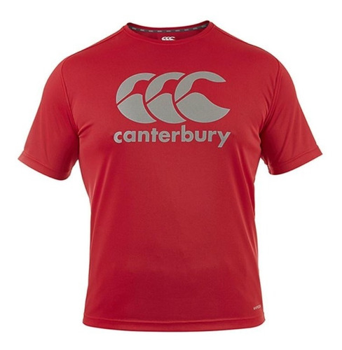 Polera Canterbury Core Vapodri Con Logo Grande