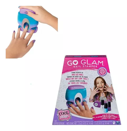 Conjunto para Pintura de Unhas - Go Glam - Carimbo de Unhas