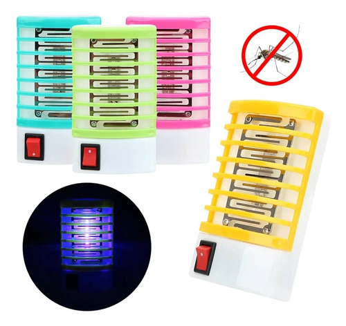 Kit 5 Mata Pernilongos Moscas Tomada Elétrico Luz Noturna