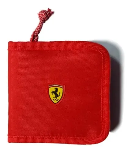 Cartera Puma Ferrari Hombre Roja 053856 01 Original Cuotas sin