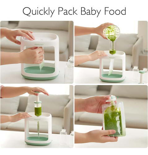 Momcozy Squeeze Station+ Bolsas De Comida Reutilizables De 5