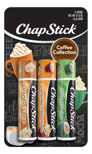 Chapstick Coleccin De Caf, 3 Palos