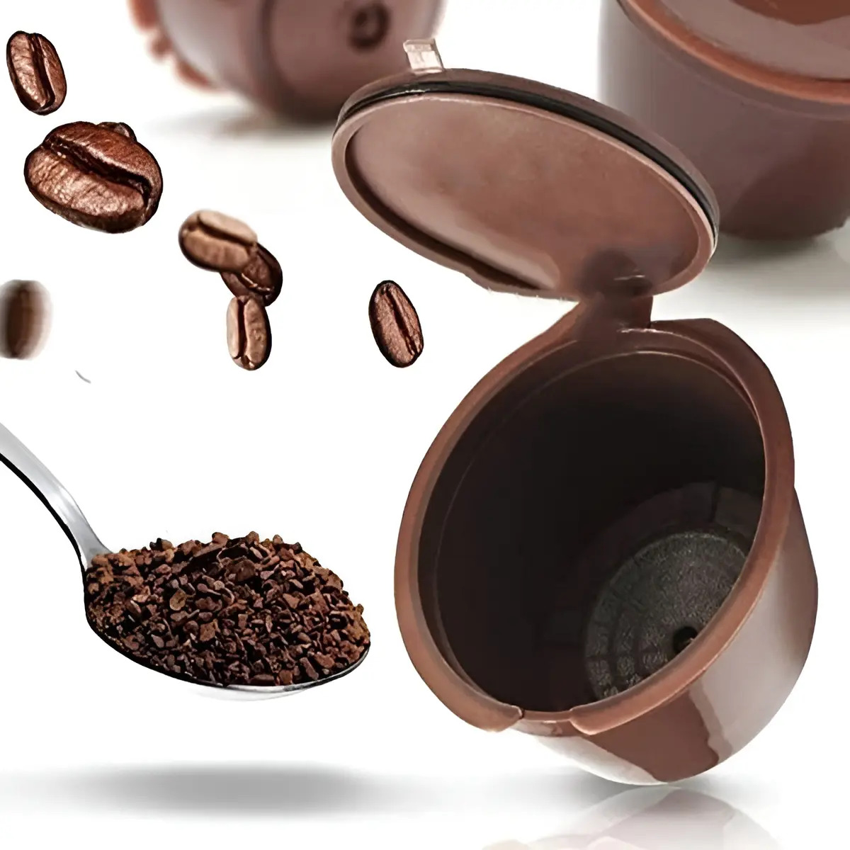 Kit C/8 Cápsula Café Reutilizável Dolce Gusto Recarregável