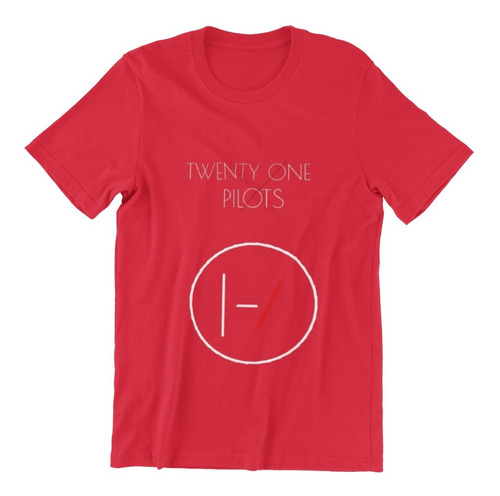 Polera Unisex Twenty One Pilots Logo Estampado Algodon