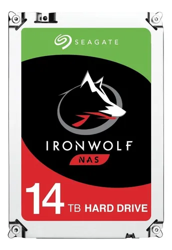 Disco Duro Interno Seagate Ironwolf St14000vn0008 14tb