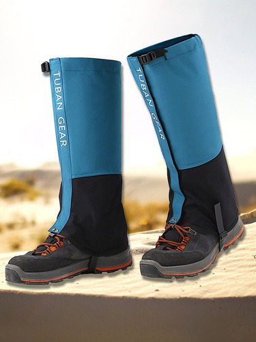 Botas De Nieve Con Polainas Ajustables, Impermeables Y Antid