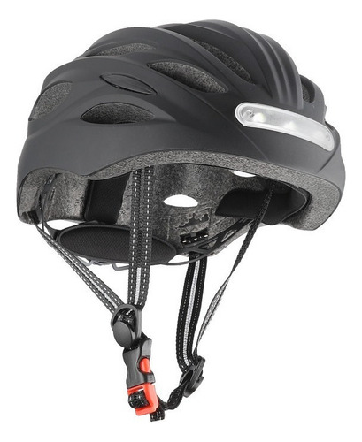 Casco De Bicicleta Transpirable Recargable Con Luz Led