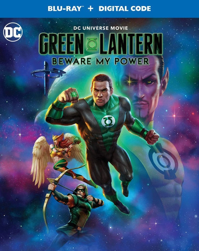 Green Lantern Beware My Power Pelicula Blu-ray