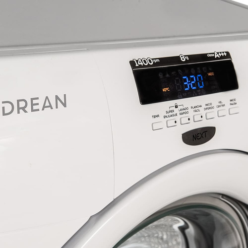 Lavarropas Inverter 8 Kg Blanco Drean Next 8.14 P Eco