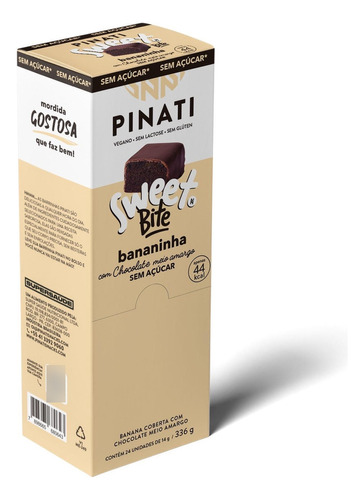 Barra de cereal Pinati  sabor banana