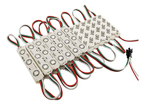 100 Piezas De Módulos De Luces Led Rgb Ws2811 Dc 12v