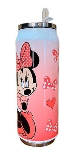 Termo Lata 500 Ml, Minnie Mouse Disney