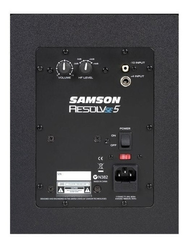 Samson Resolv Se Color Negro