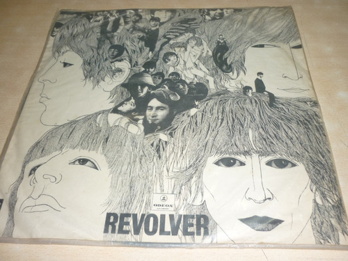 The Beatles Revolver Vinilo Uruguay Etiq Celeste Jcd055