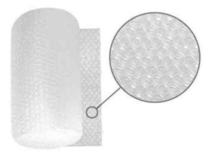 Imagen 3 de 3 de Rollo Plástico Papel Burbuja 4 Unidades De 30cms X 50 Mts