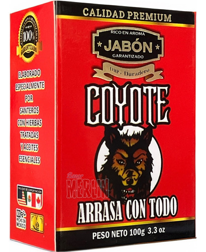 Jabon Arrasa Con Todo Coyote - Quita Mala Suerte
