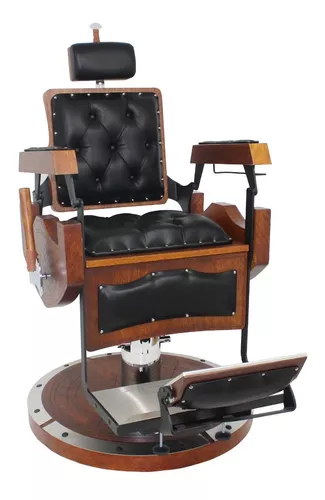 Cadeira de Barbeiro Reclinável Viking - Cadeira de Barbeiro Reclinável  Viking - Kixiki