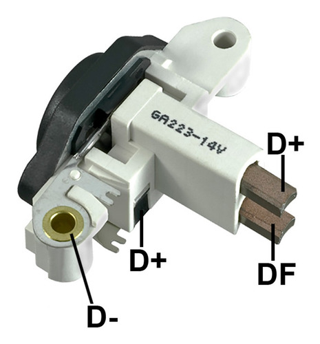 Regulador Voltagem Santana Quantum 1.8 Mi Ar Condicionad 14v