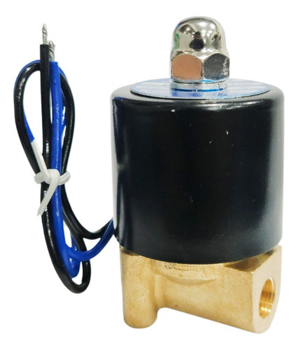 Valvula Solenoide 1/8 12v Com Fio Para Suspensão A Ar 8mm