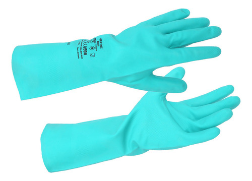 Guantes De Trabajo, 1 Par De Guantes De Nitrilo Resistentes