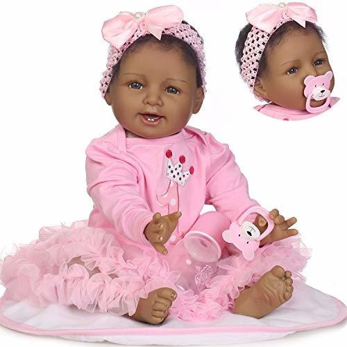 Icradle Real Life 22 Pulgadas 55 Cm Reborn Baby Dolls Silico