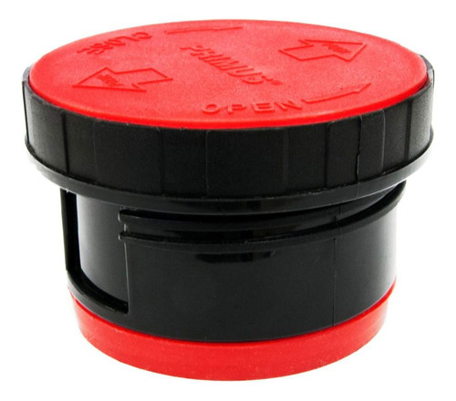 Tapa Stopper Primus Color: Negro-rojo